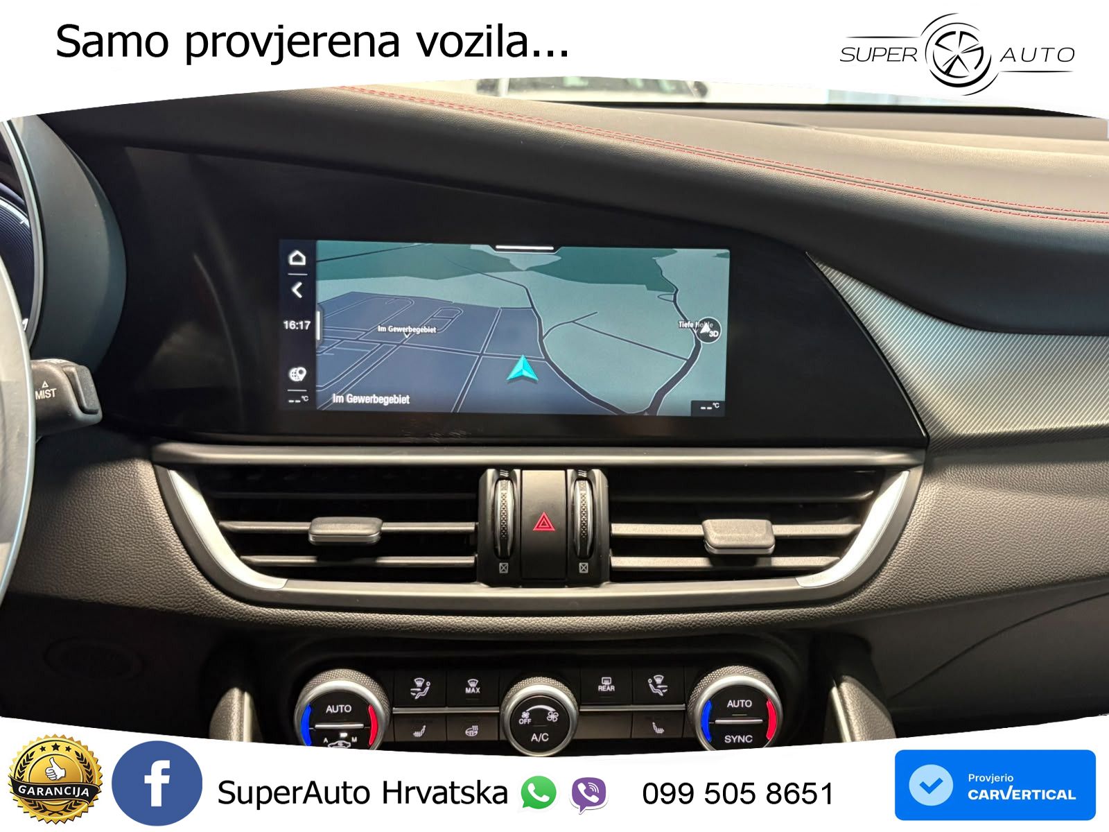 Alfa Romeo Giulia 2.0 Turbo (280 KS) Q4 Automatic LED+GR SJED+ACC