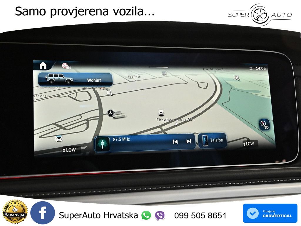 Mercedes G 500 Long (449 KS) 4MATIC 9G-TRONIC Exclusive LED+GR SJED+ACC