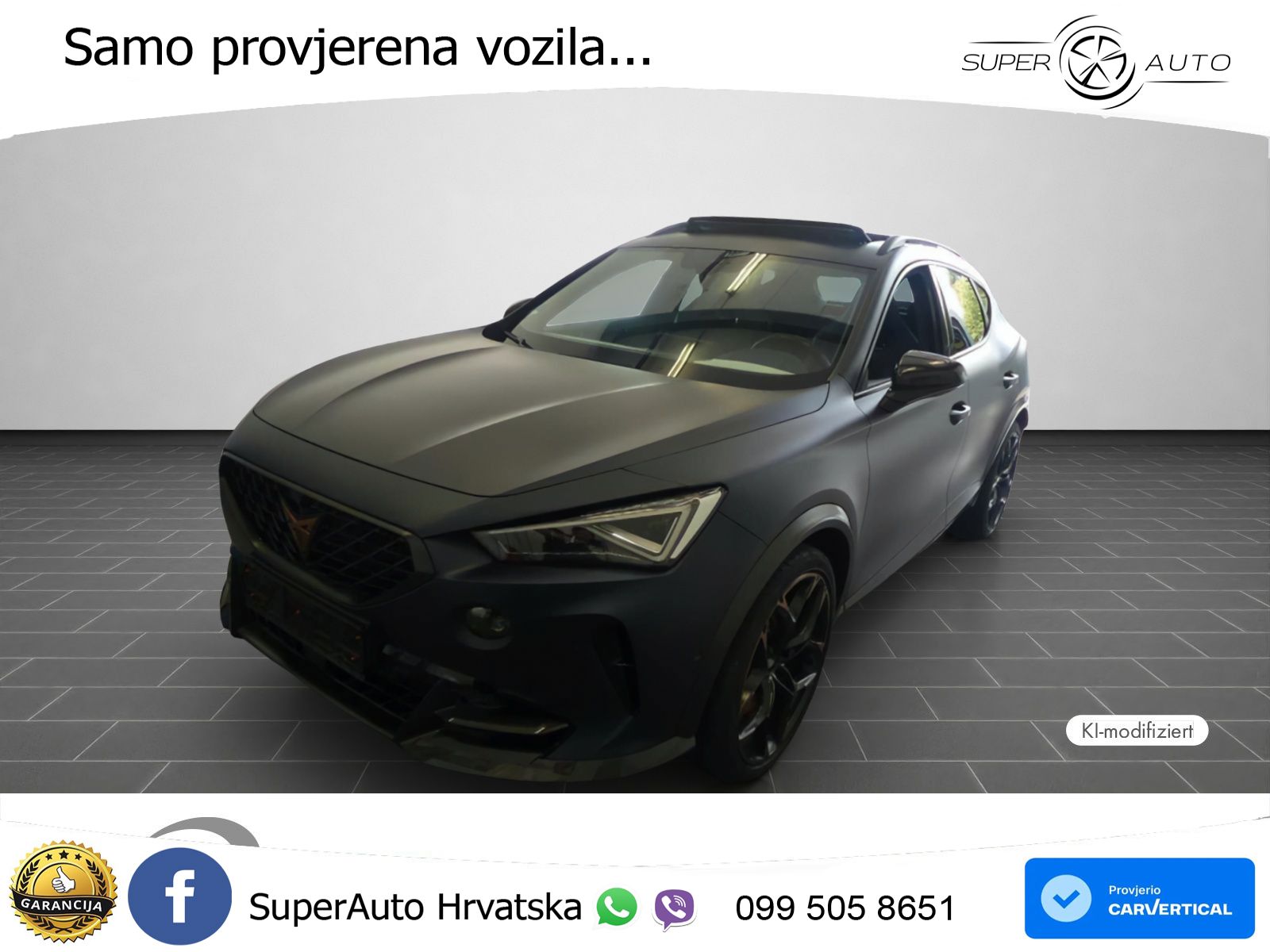 Cupra Formentor VZ5 2.5 TSI (390 KS) 4Drive DSG LED+GR SJED+ACC