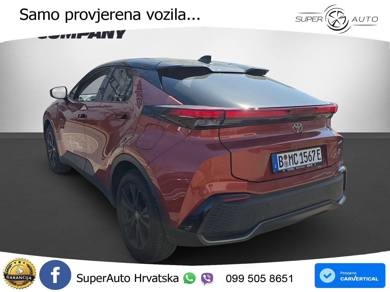 Toyota C-HR 2.0 (223 KS) PHEV e-CVT GR Sport LED+GR SJED+ACC