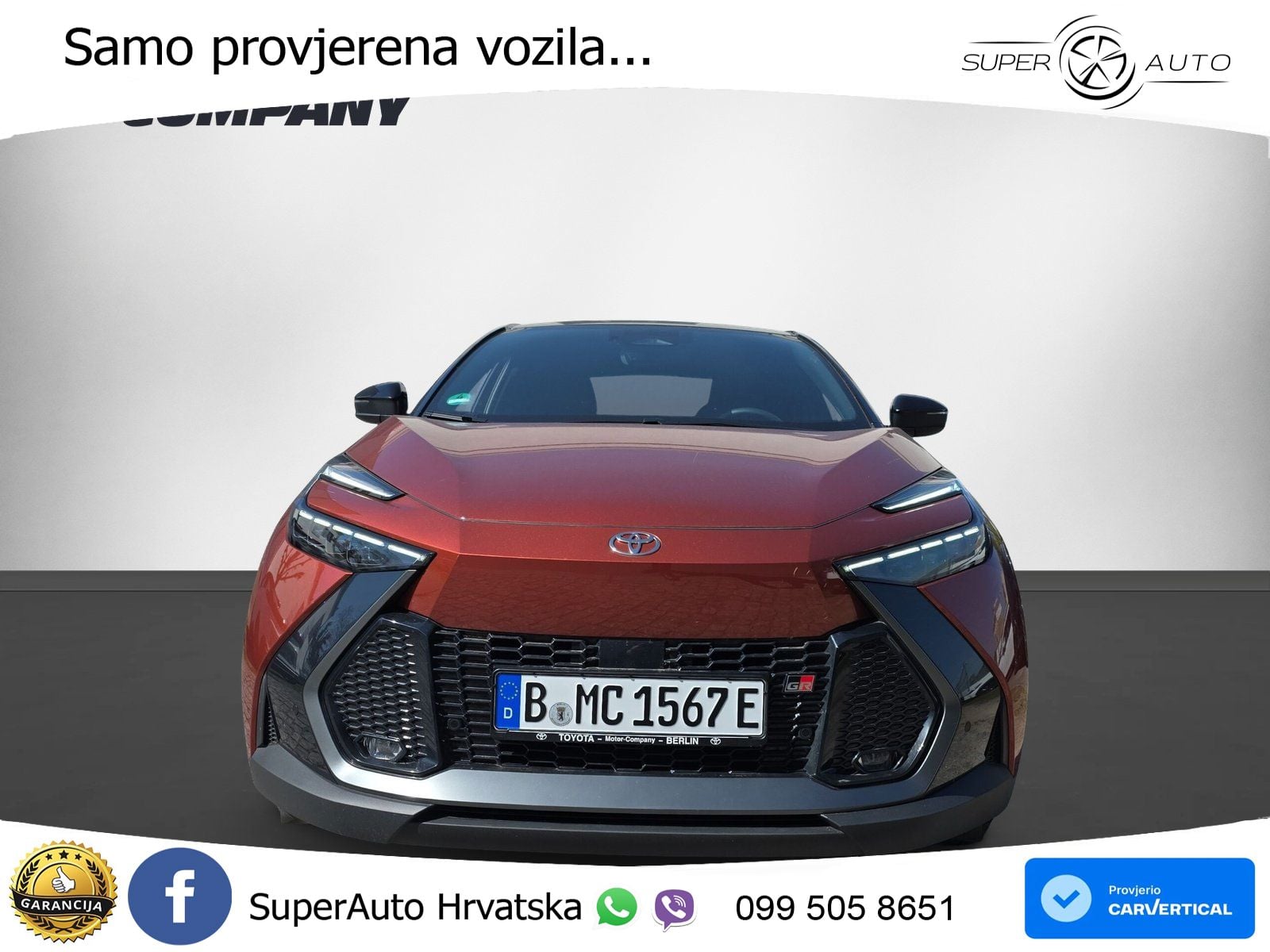 Toyota C-HR 2.0 (223 KS) PHEV e-CVT GR Sport LED+GR SJED+ACC