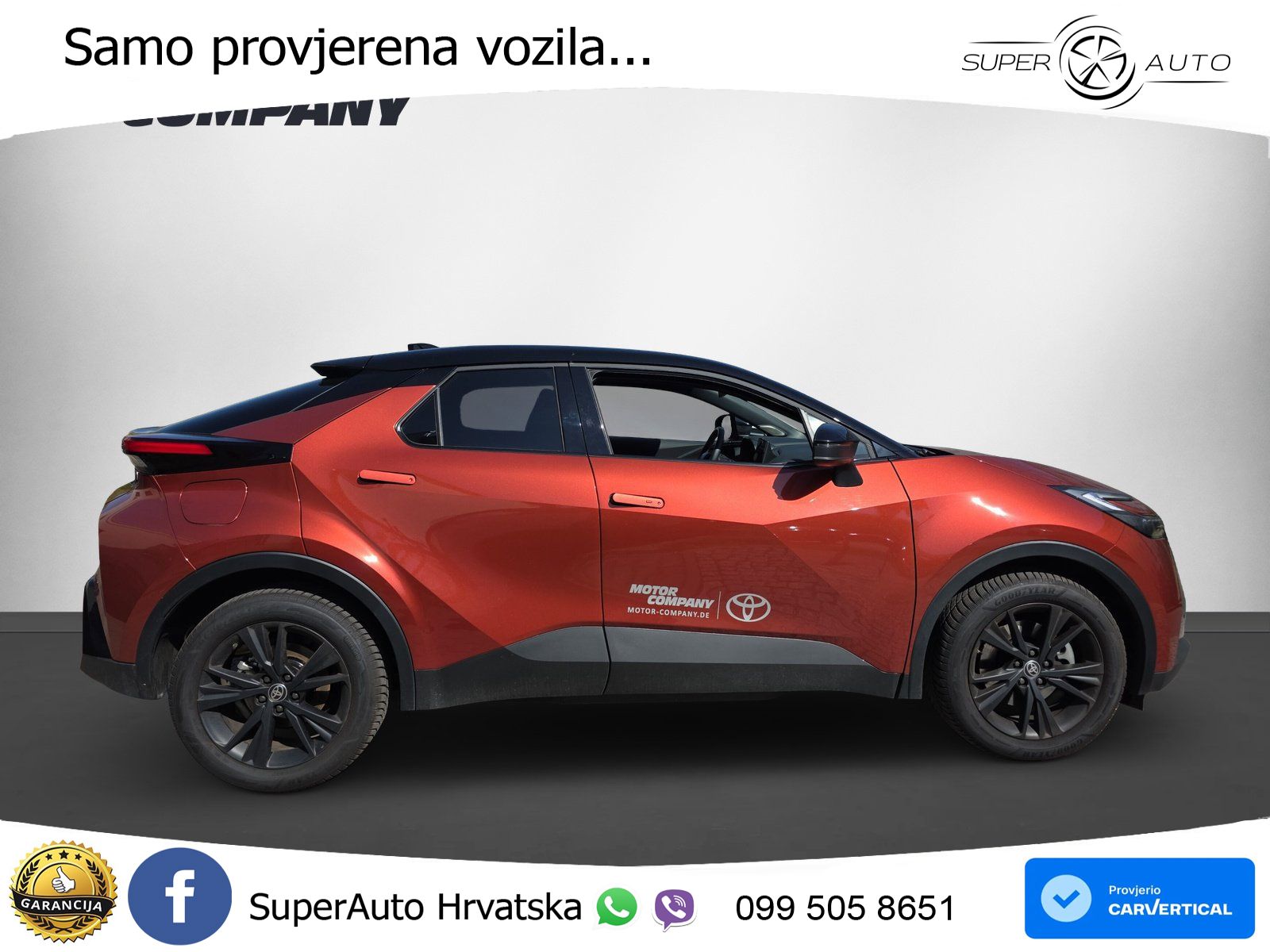 Toyota C-HR 2.0 (223 KS) PHEV e-CVT GR Sport LED+GR SJED+ACC