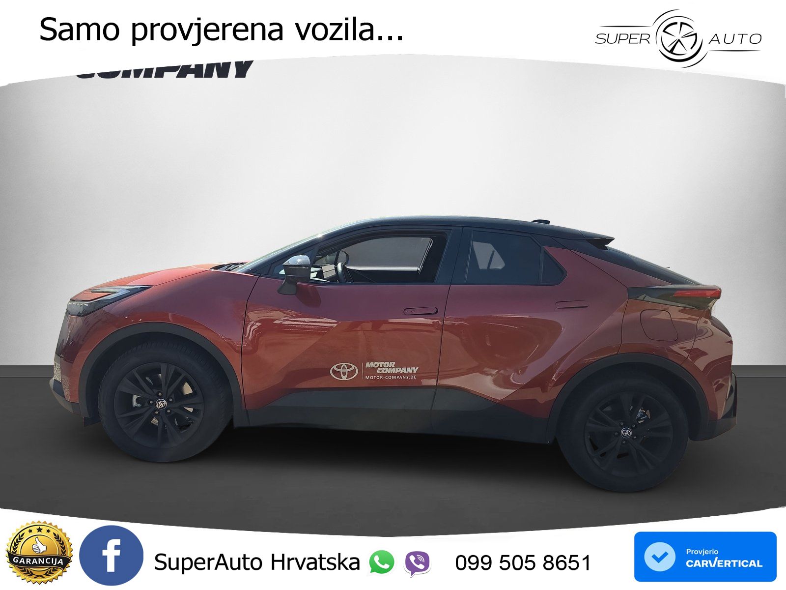 Toyota C-HR 2.0 (223 KS) PHEV e-CVT GR Sport LED+GR SJED+ACC