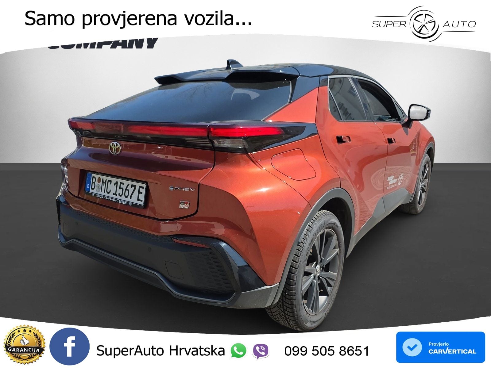 Toyota C-HR 2.0 (223 KS) PHEV e-CVT GR Sport LED+GR SJED+ACC