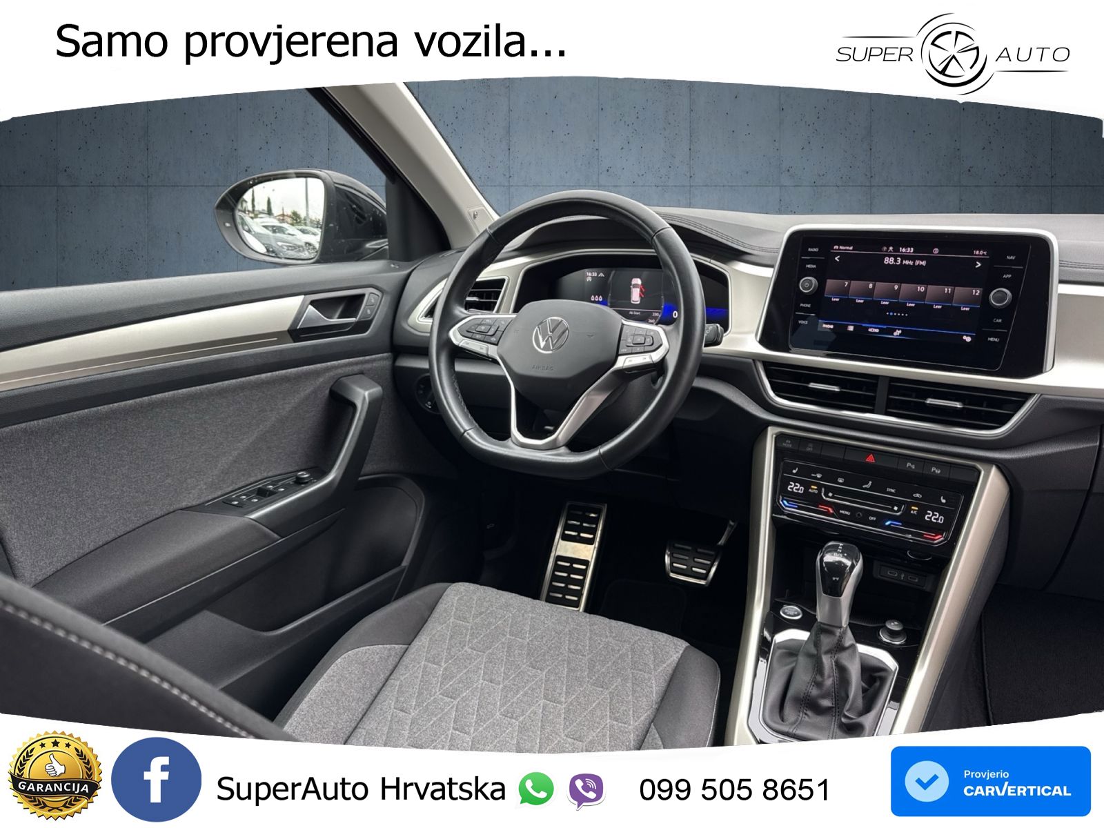 Volkswagen T-Roc I 1.5 TSI (150 KS) DSG LED+GR SJED+ACC
