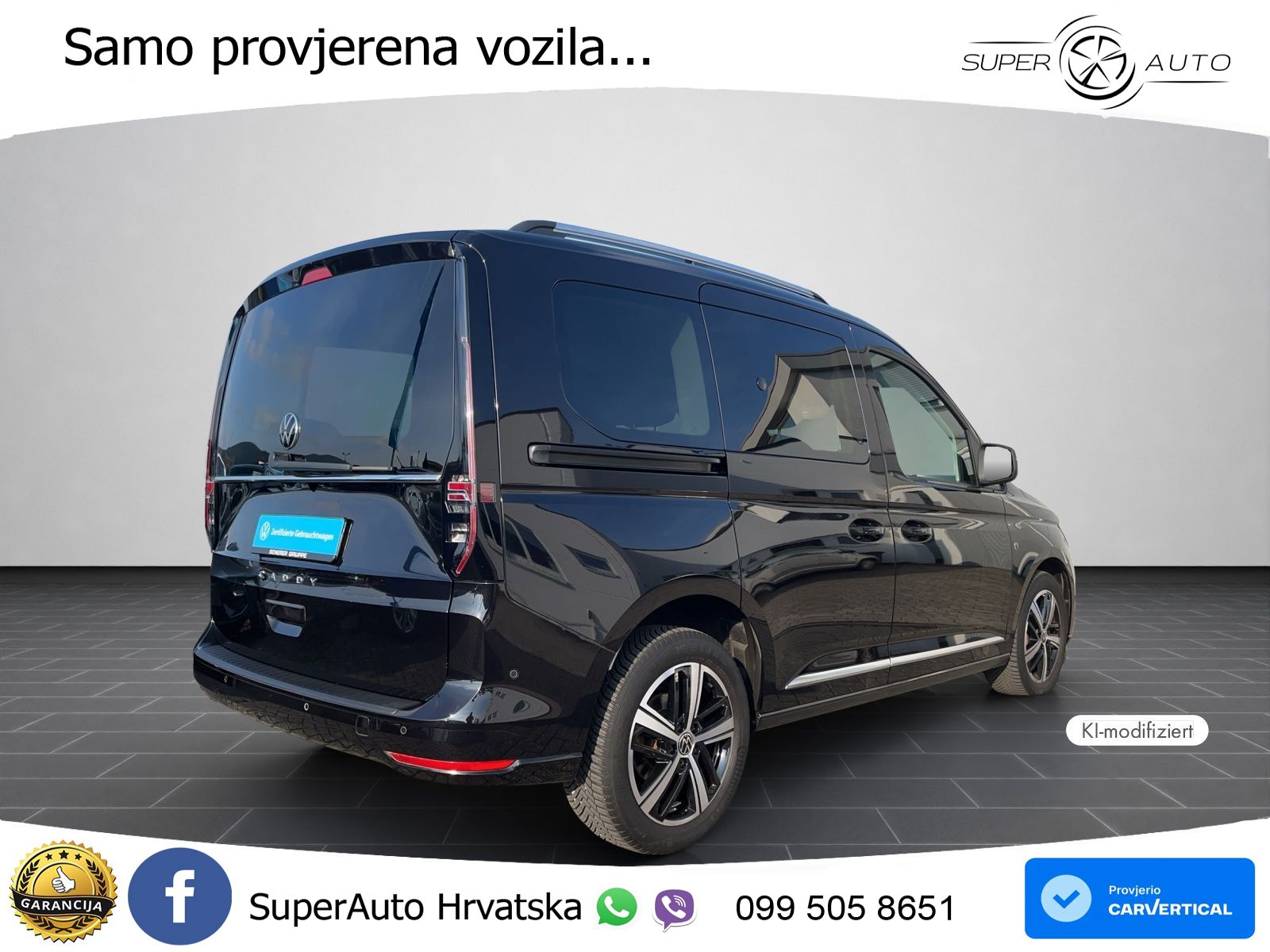 Volkswagen Caddy 1.5 TSI *Style* R-Kamera Navi ACC SHZ LED 114 KS