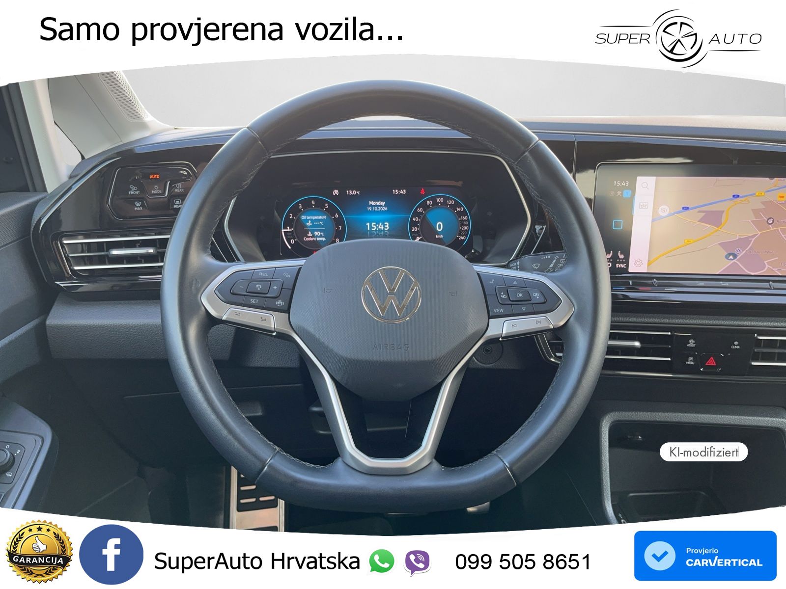 Volkswagen Caddy 1.5 TSI *Style* R-Kamera Navi ACC SHZ LED 114 KS
