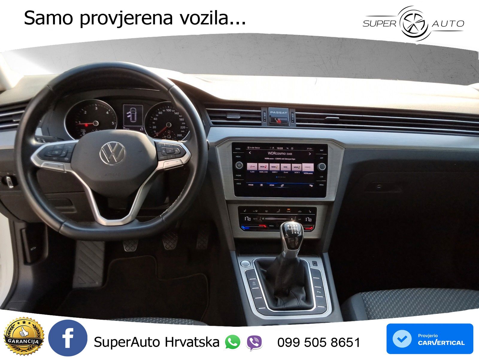 Volkswagen Passat Variant 2.0 TDI (150 KS) LED+GR SJED+ACC