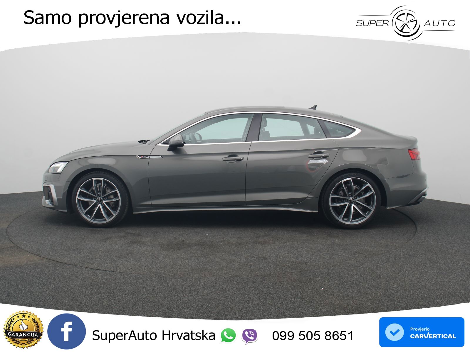 Audi A5 Sportback 40 TDI (204 KS) quattro S tronic S line MATRIX+GR SJED+KAM