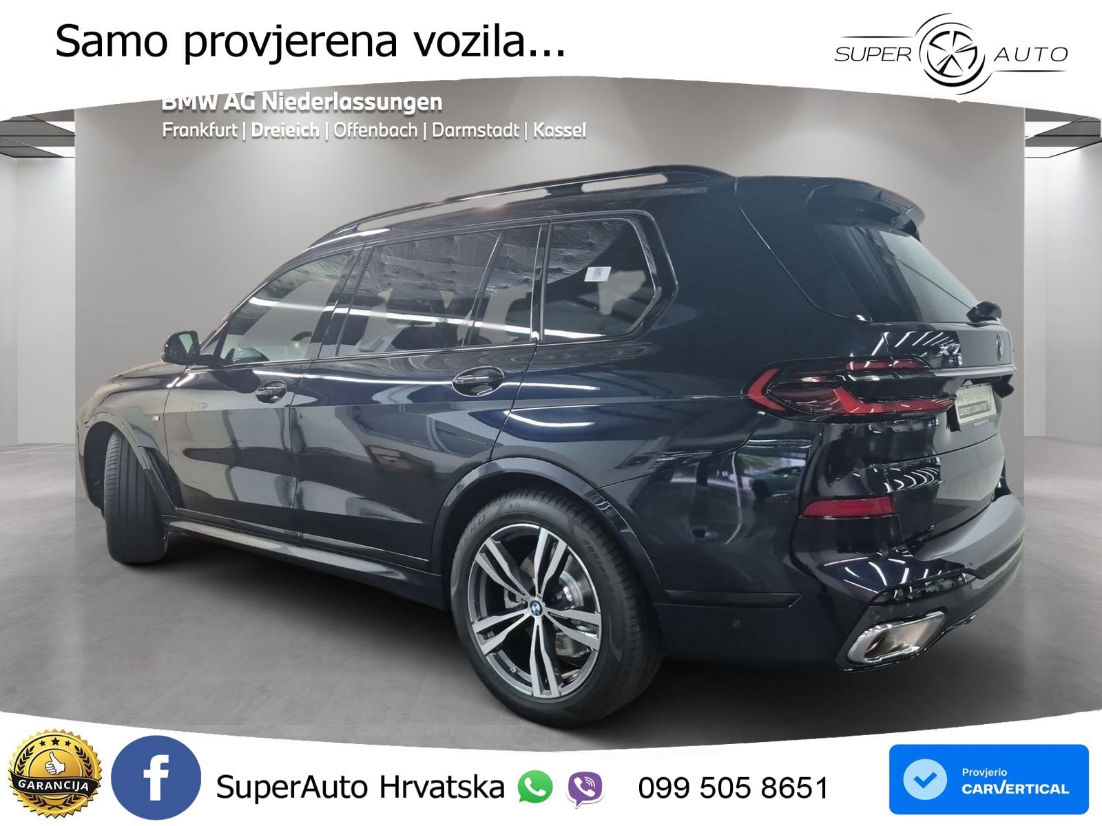 BMW X7 40d (352 KS) xDrive Steptronic M Sport LED+GR SJED+ACC