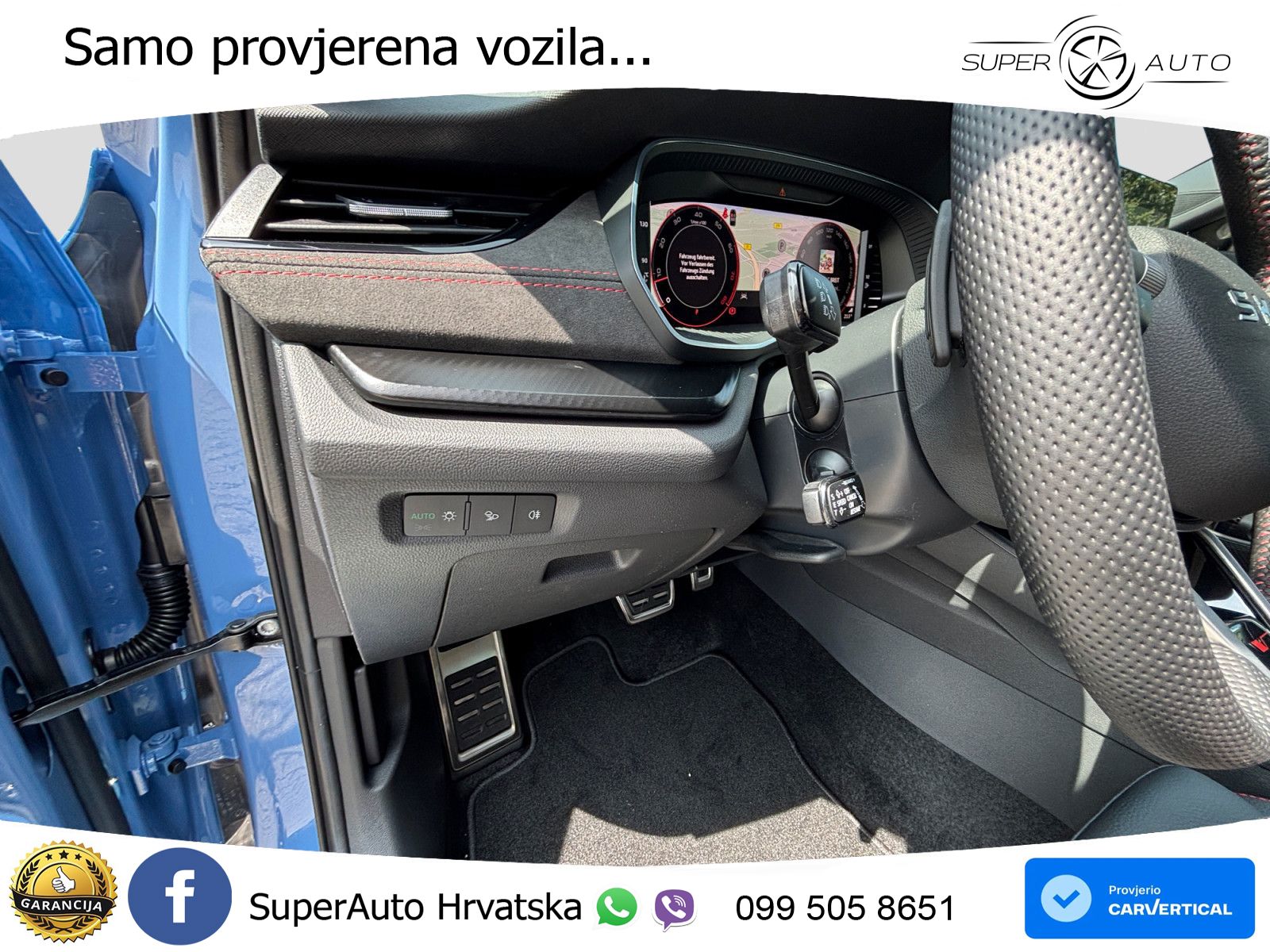Škoda Octavia Combi RS 2.0 TSI (265 KS) DSG LED+GR SJED+ACC