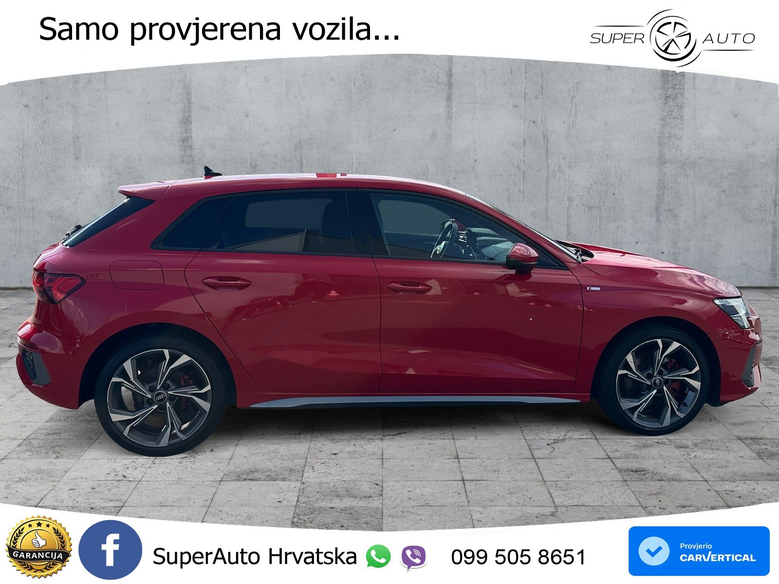 Audi A3 35 TDI (150 KS) S tronic S line