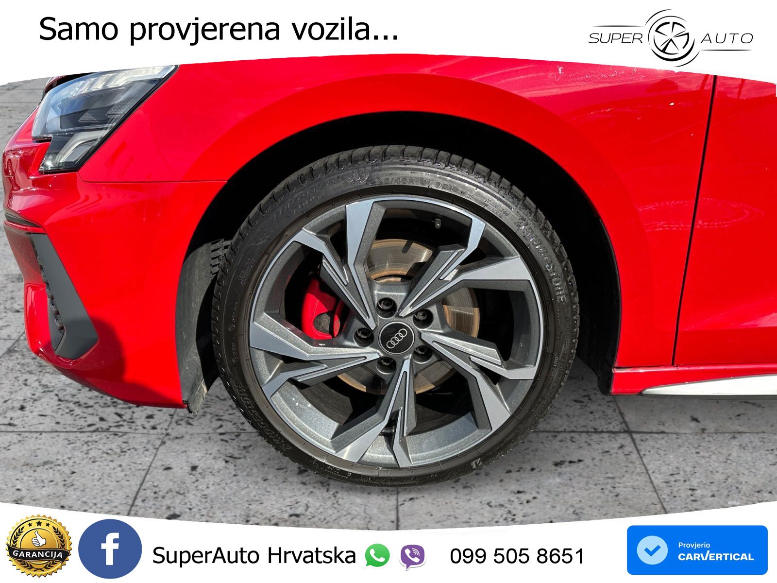 Audi A3 35 TDI (150 KS) S tronic S line