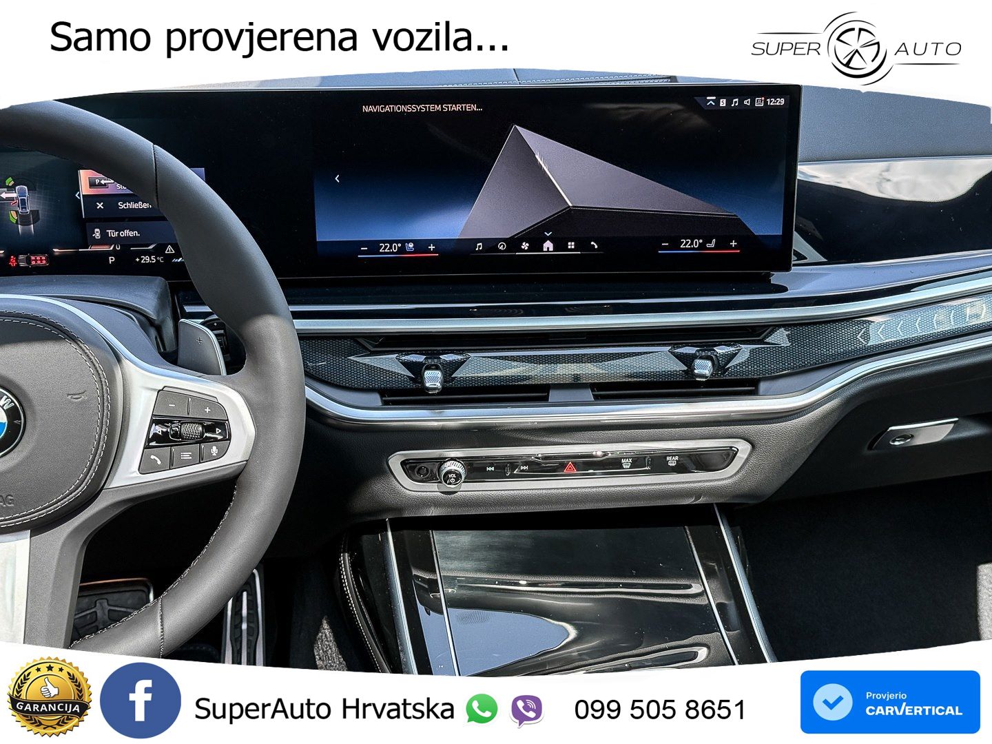 BMW X7 40d (352 KS) xDrive Steptronic ZRAČNI+ACC+GR SJED+KAM+PANO