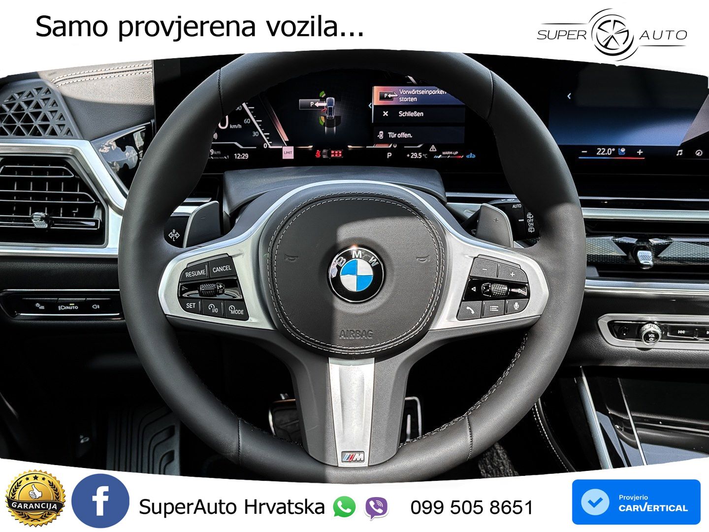 BMW X7 40d (352 KS) xDrive Steptronic ZRAČNI+ACC+GR SJED+KAM+PANO
