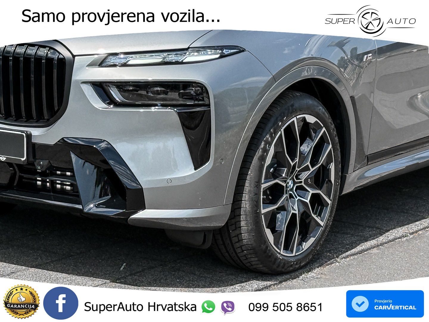 BMW X7 40d (352 KS) xDrive Steptronic ZRAČNI+ACC+GR SJED+KAM+PANO