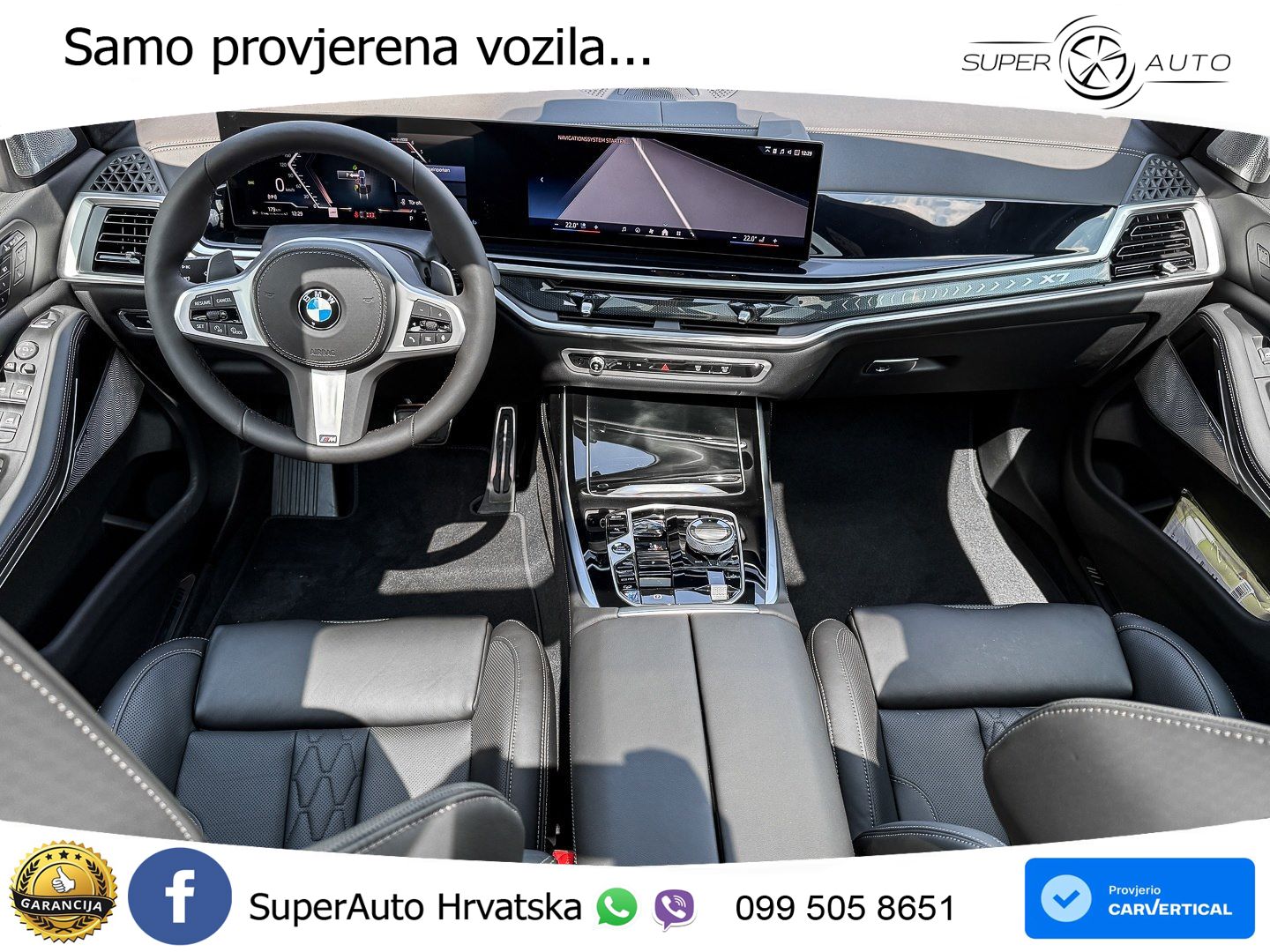 BMW X7 40d (352 KS) xDrive Steptronic ZRAČNI+ACC+GR SJED+KAM+PANO