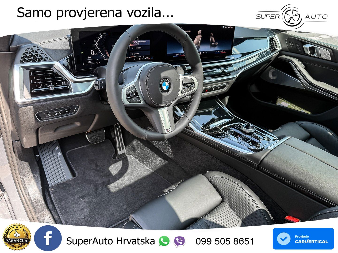 BMW X7 40d (352 KS) xDrive Steptronic ZRAČNI+ACC+GR SJED+KAM+PANO