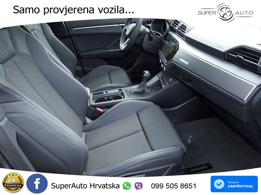Audi Q3 45 TFSI (245 KS) quattro S tronic S line MATRIX+GR SJED+KAM