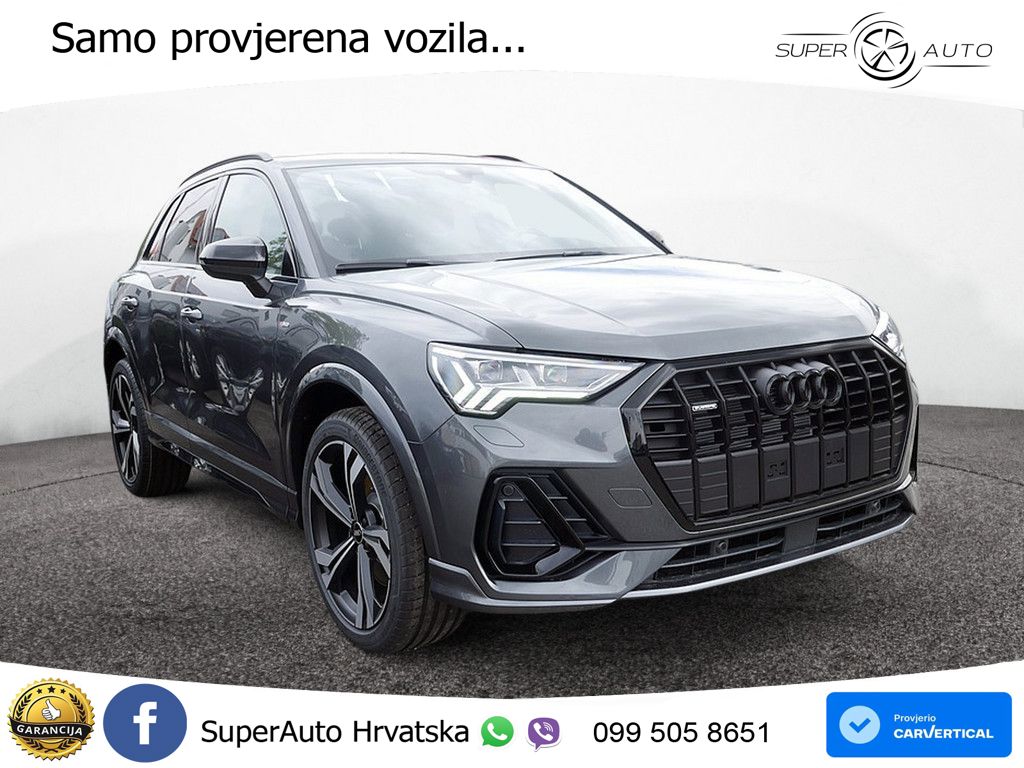 Audi Q3 45 TFSI (245 KS) quattro S tronic S line MATRIX+GR SJED+KAM