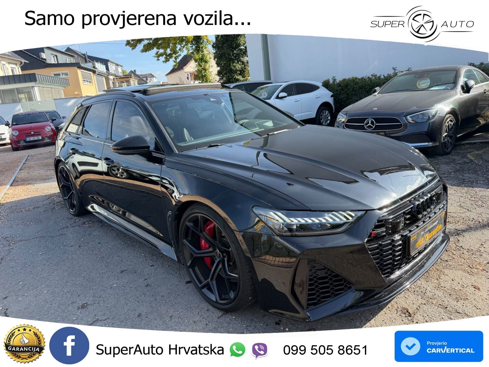 Audi RS6 Avant 4.0 TFSI V8 performance (630 KS)  quattro tiptronic