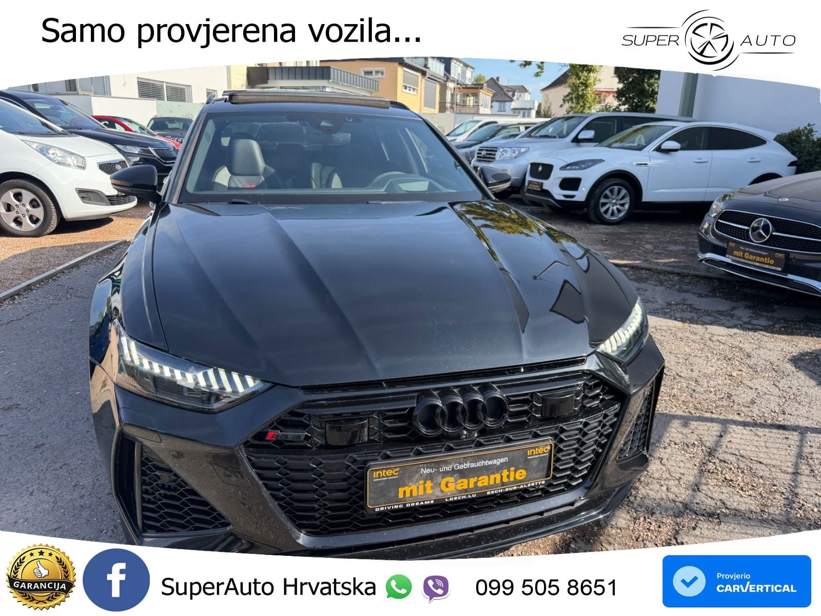 Audi RS6 Avant 4.0 TFSI V8 performance (630 KS)  quattro tiptronic