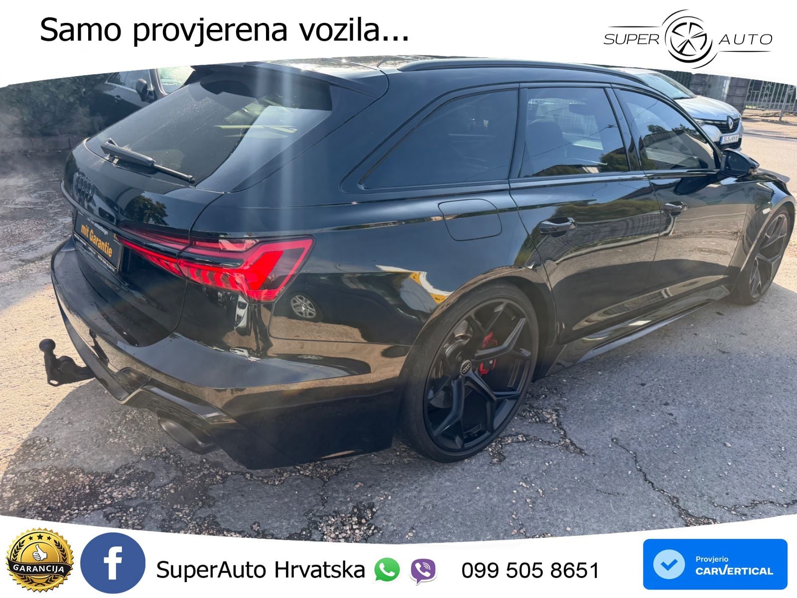 Audi RS6 Avant 4.0 TFSI V8 performance (630 KS)  quattro tiptronic