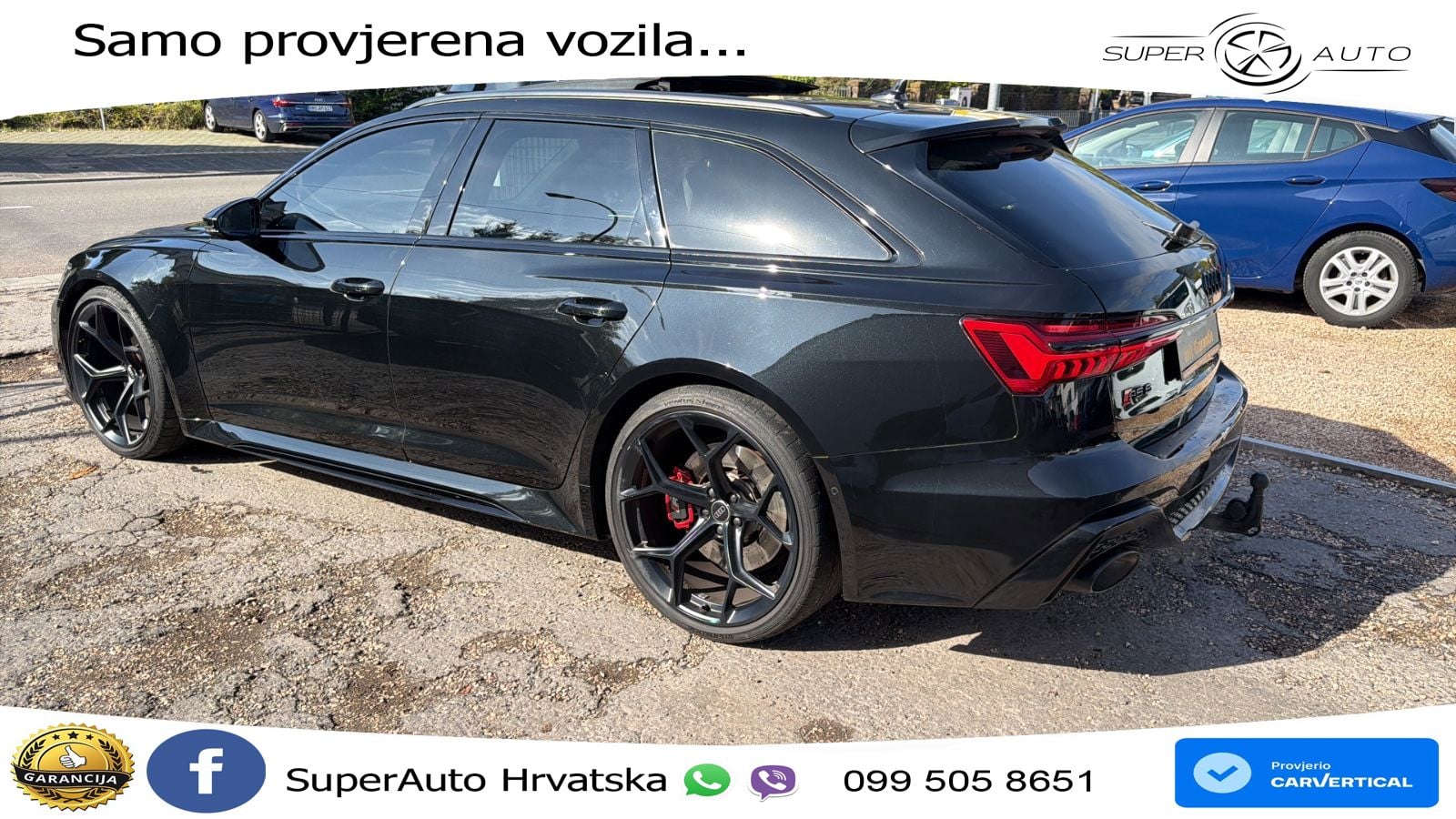 Audi RS6 Avant 4.0 TFSI V8 performance (630 KS)  quattro tiptronic