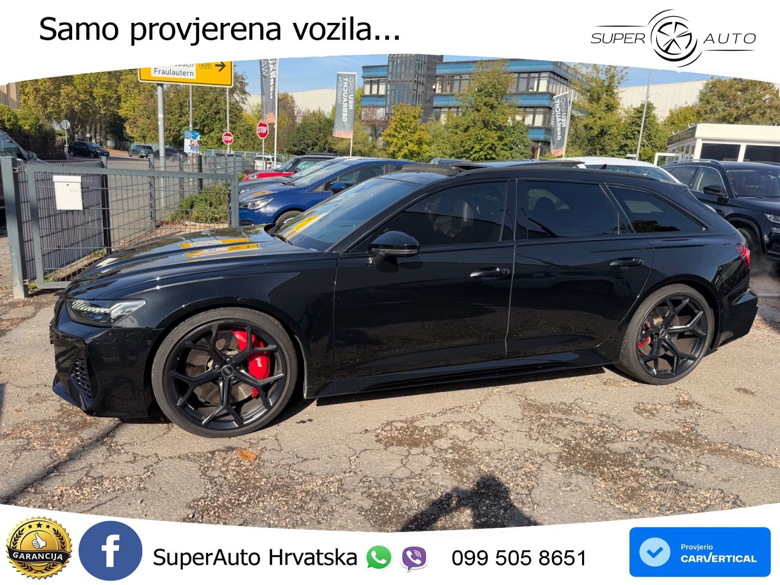 Audi RS6 Avant 4.0 TFSI V8 performance (630 KS)  quattro tiptronic