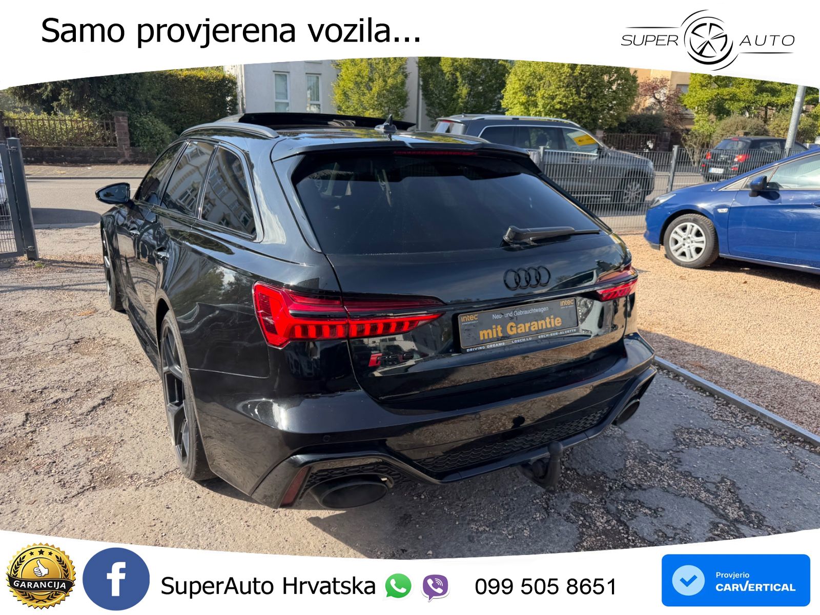 Audi RS6 Avant 4.0 TFSI V8 performance (630 KS)  quattro tiptronic