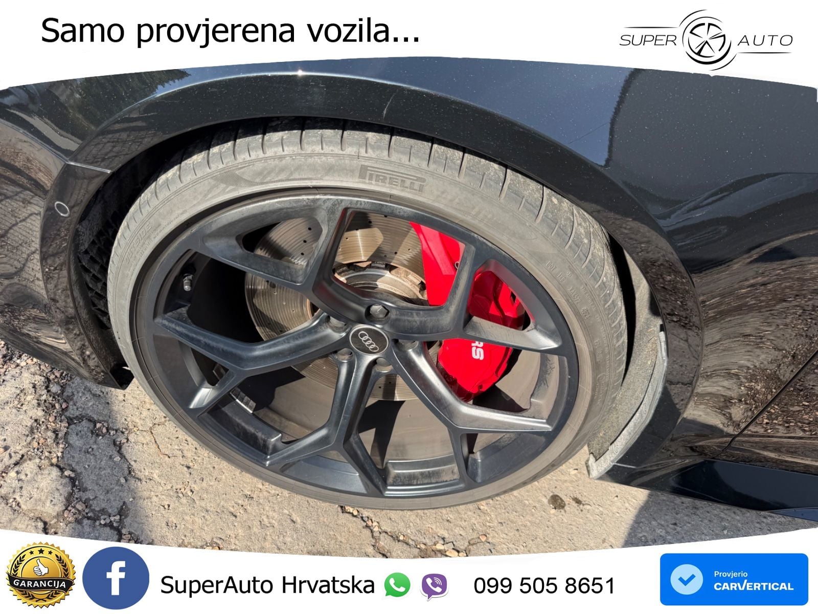 Audi RS6 Avant 4.0 TFSI V8 performance (630 KS)  quattro tiptronic