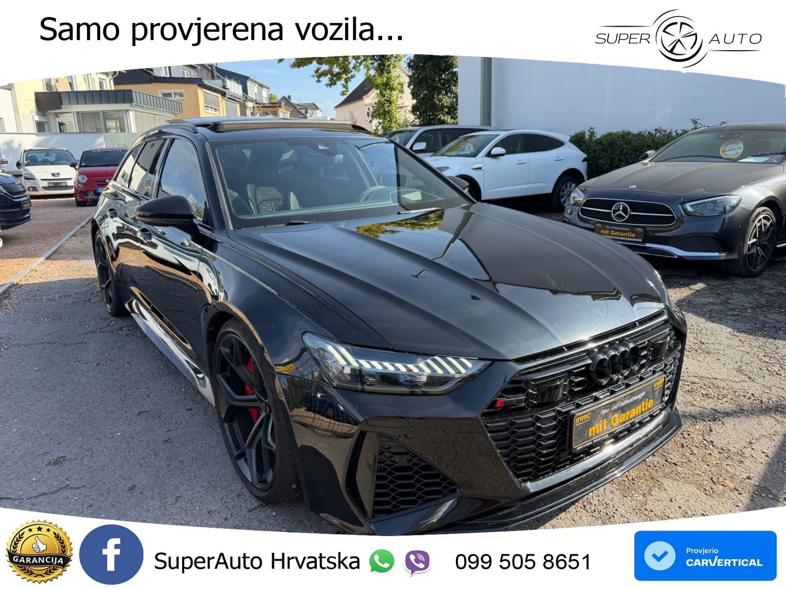 Audi RS6 Avant 4.0 TFSI V8 performance (630 KS)  quattro tiptronic