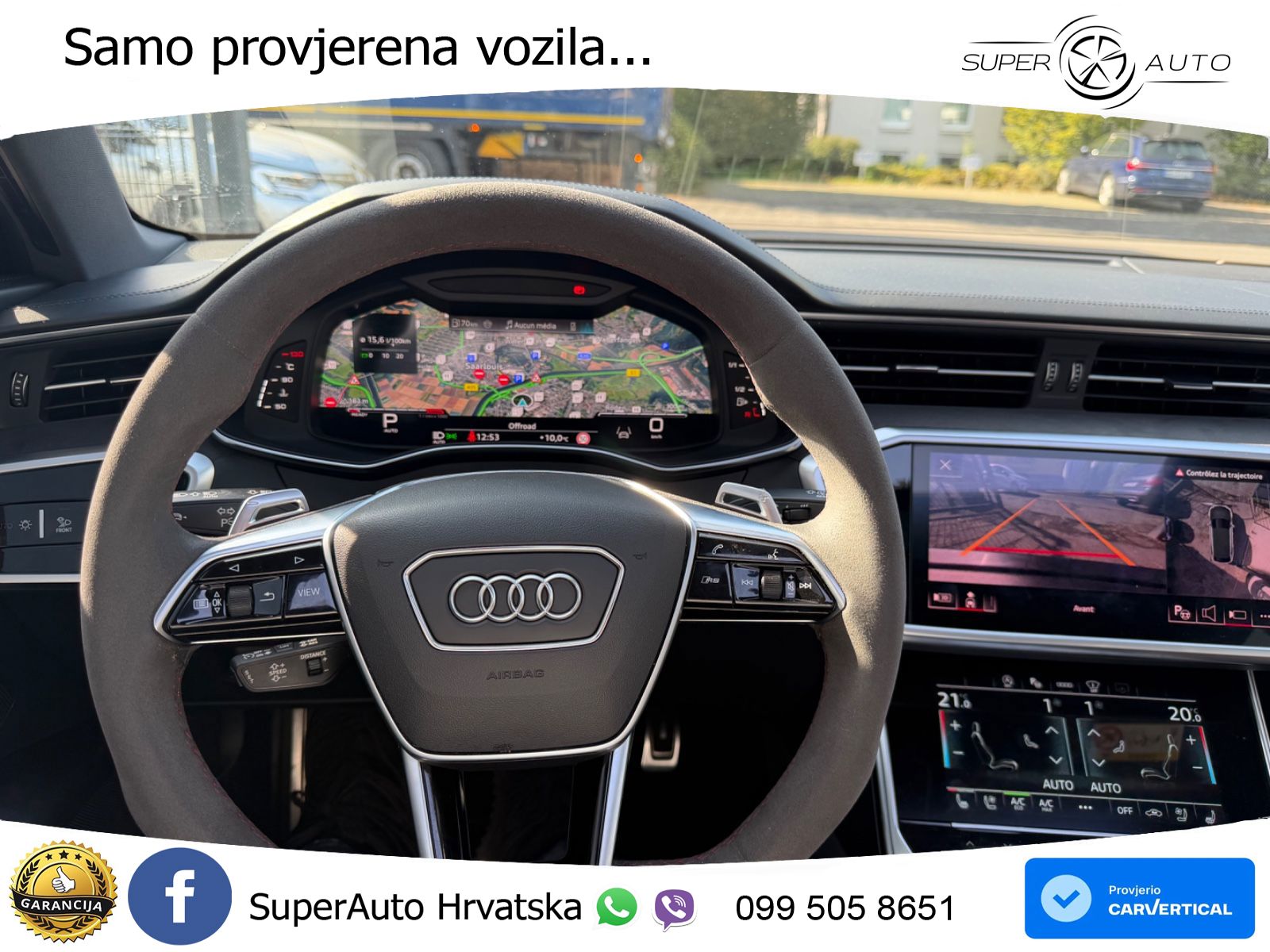 Audi RS6 Avant 4.0 TFSI V8 performance (630 KS)  quattro tiptronic