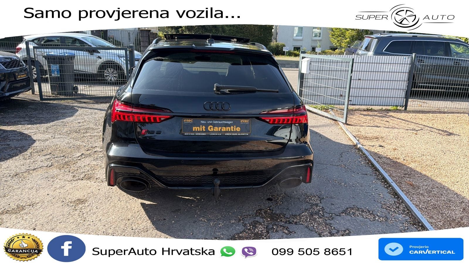 Audi RS6 Avant 4.0 TFSI V8 performance (630 KS)  quattro tiptronic