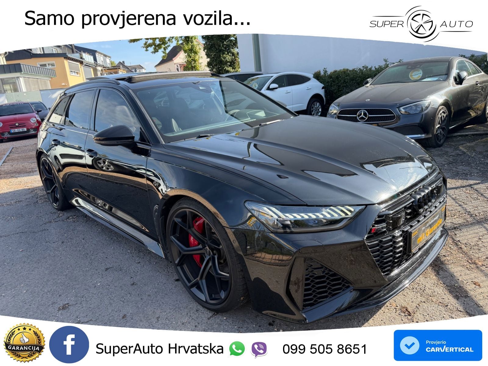 Audi RS6 Avant 4.0 TFSI V8 performance (630 KS)  quattro tiptronic