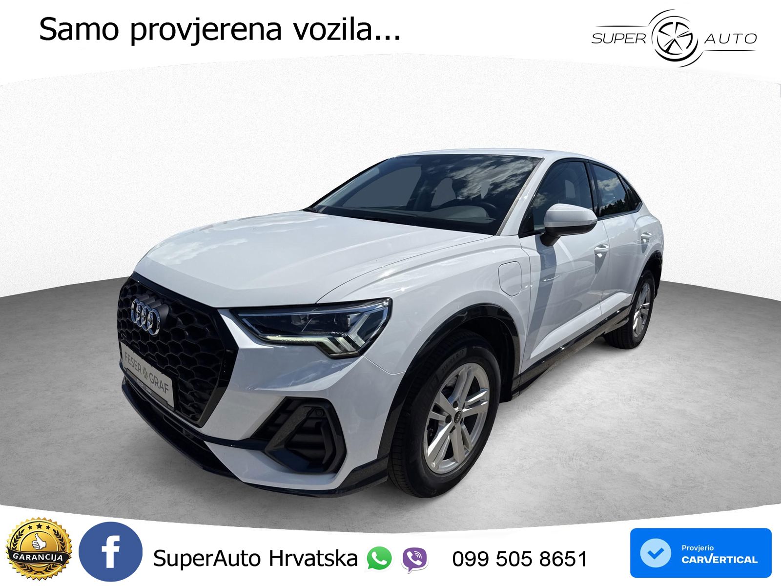 Audi Q3 Sportback 45 TFSIe (245 KS) S tronic LED+GR SJED+ACC