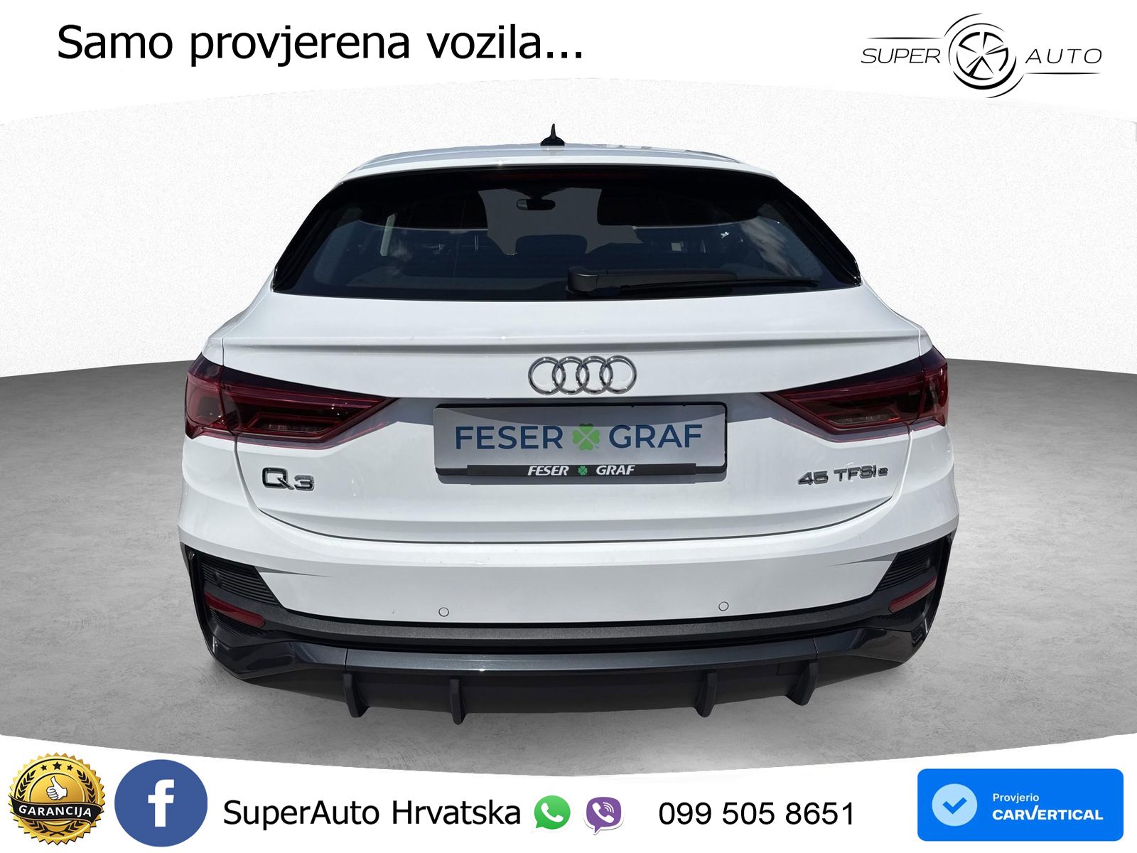 Audi Q3 Sportback 45 TFSIe (245 KS) S tronic LED+GR SJED+ACC