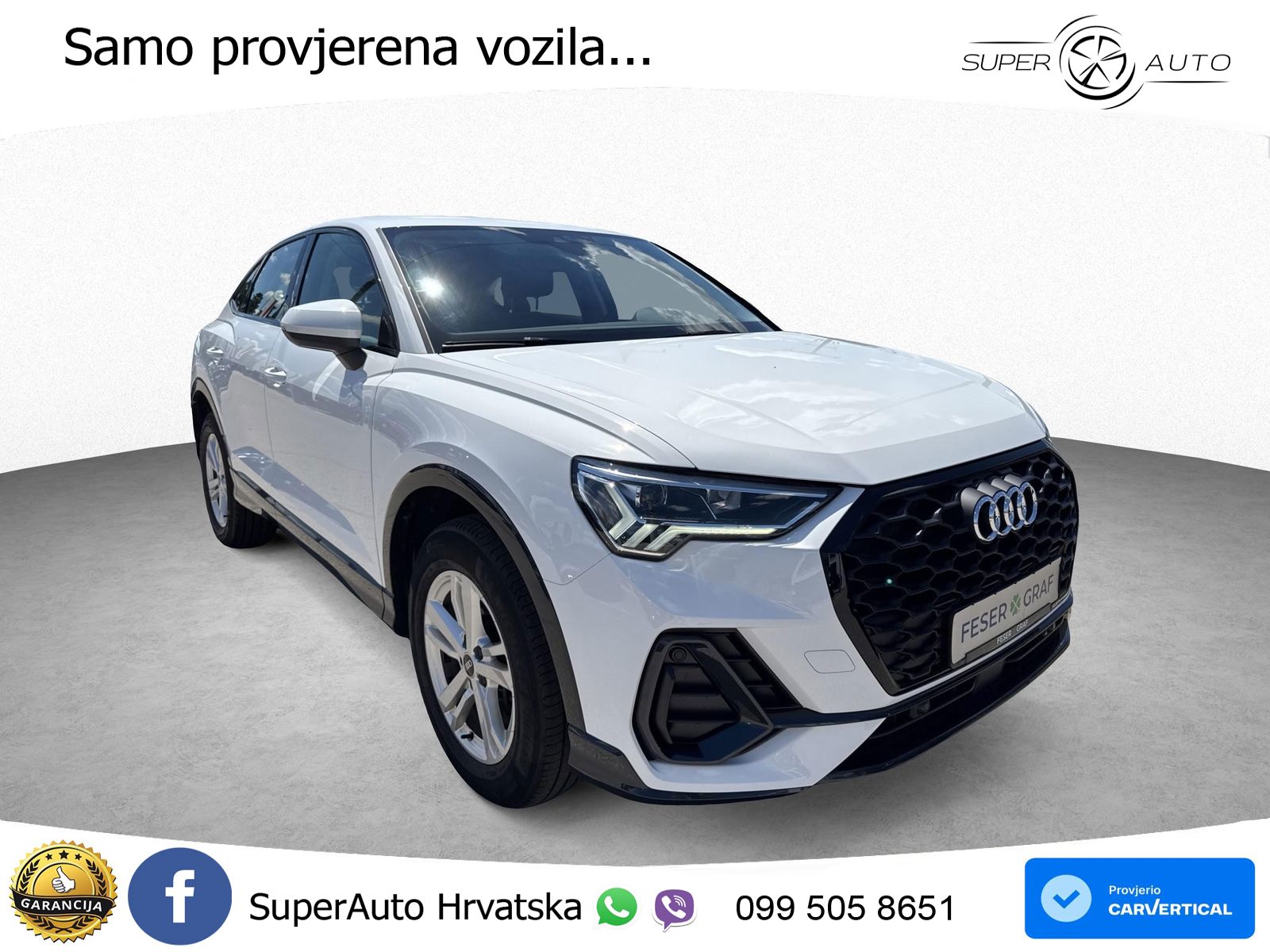 Audi Q3 Sportback 45 TFSIe (245 KS) S tronic LED+GR SJED+ACC