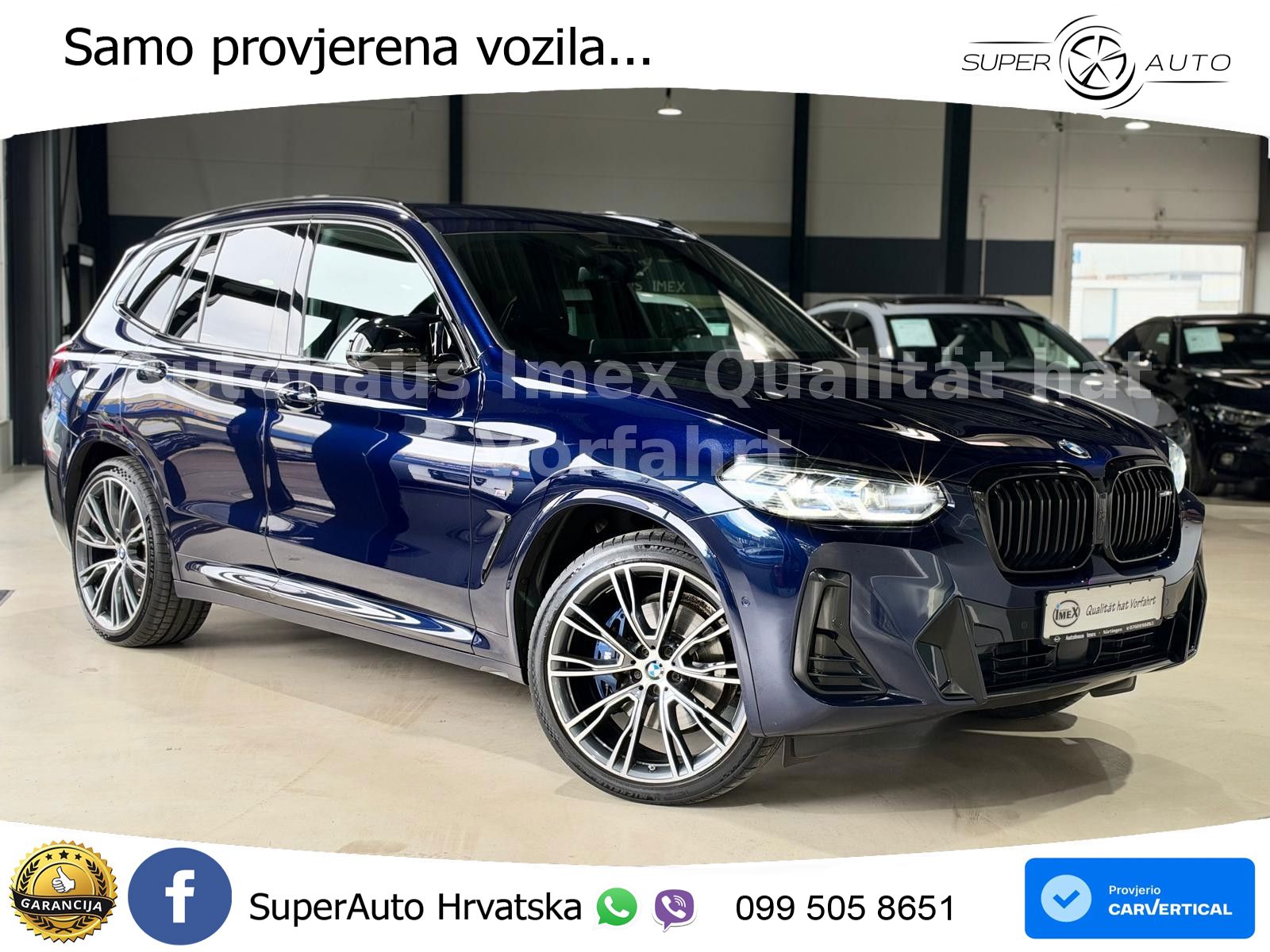 BMW X3 M40d xDrive Steptronic LED+GR SJED+ACC