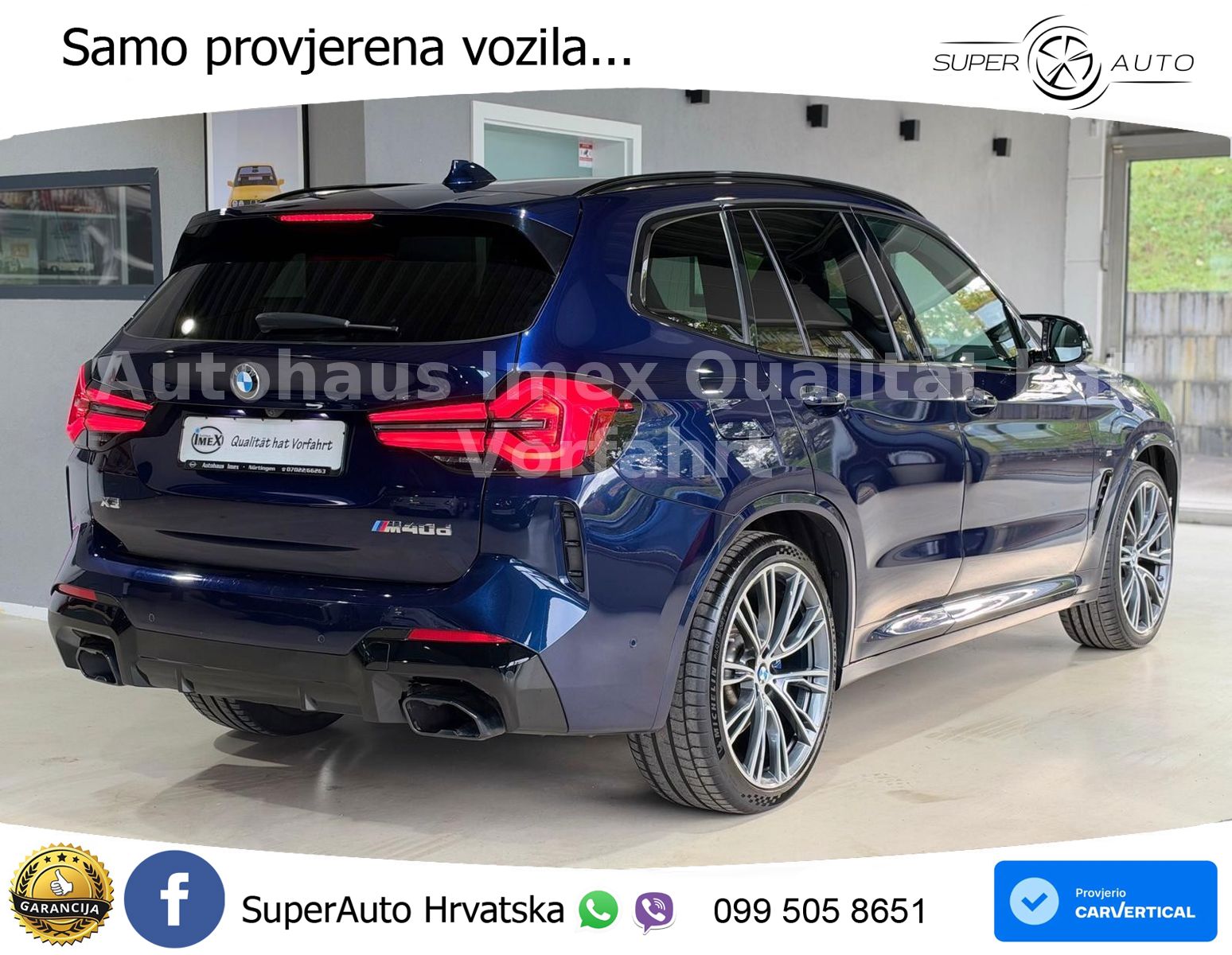 BMW X3 M40d xDrive Steptronic LED+GR SJED+ACC