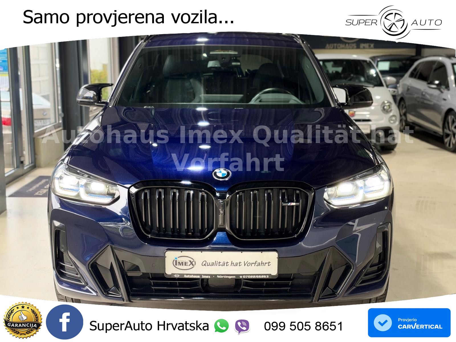 BMW X3 M40d xDrive Steptronic LED+GR SJED+ACC