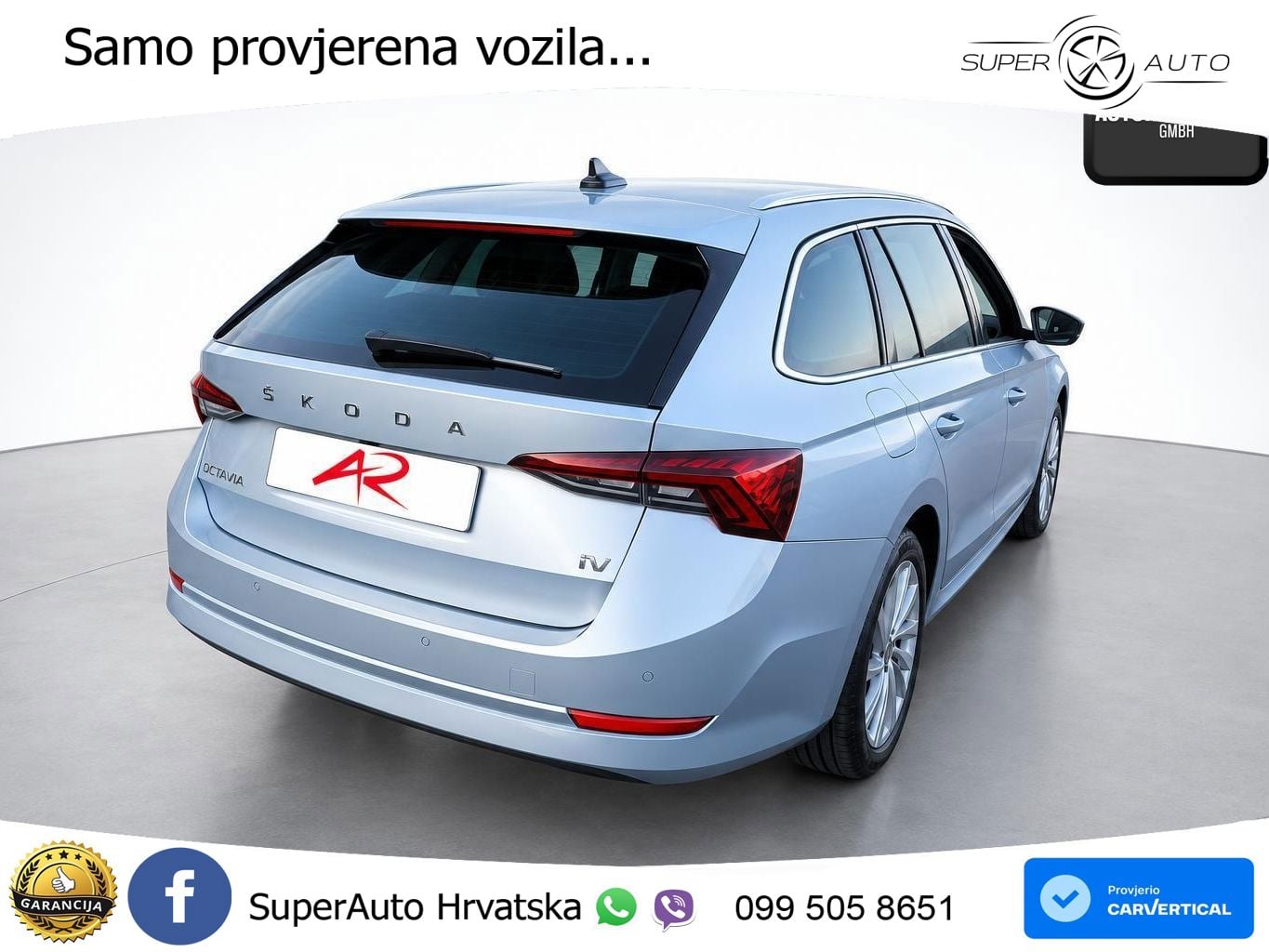 Škoda Octavia Combi iV 1.4 TSI (204 KS) DSG LED+GR SJED+ACC
