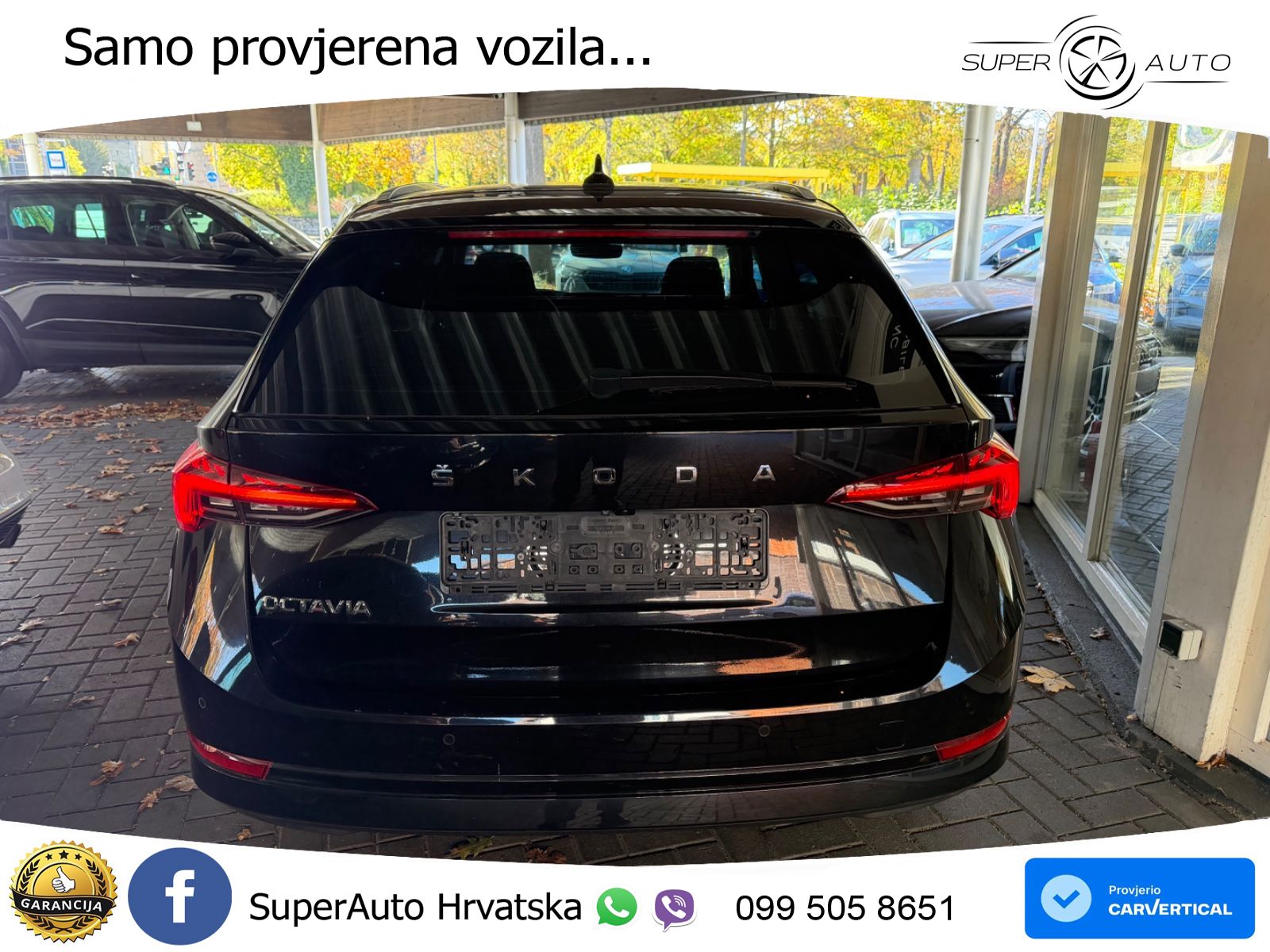 Škoda Octavia Combi 2.0 TDI (150 KS) DSG LED+GR SJED+ACC