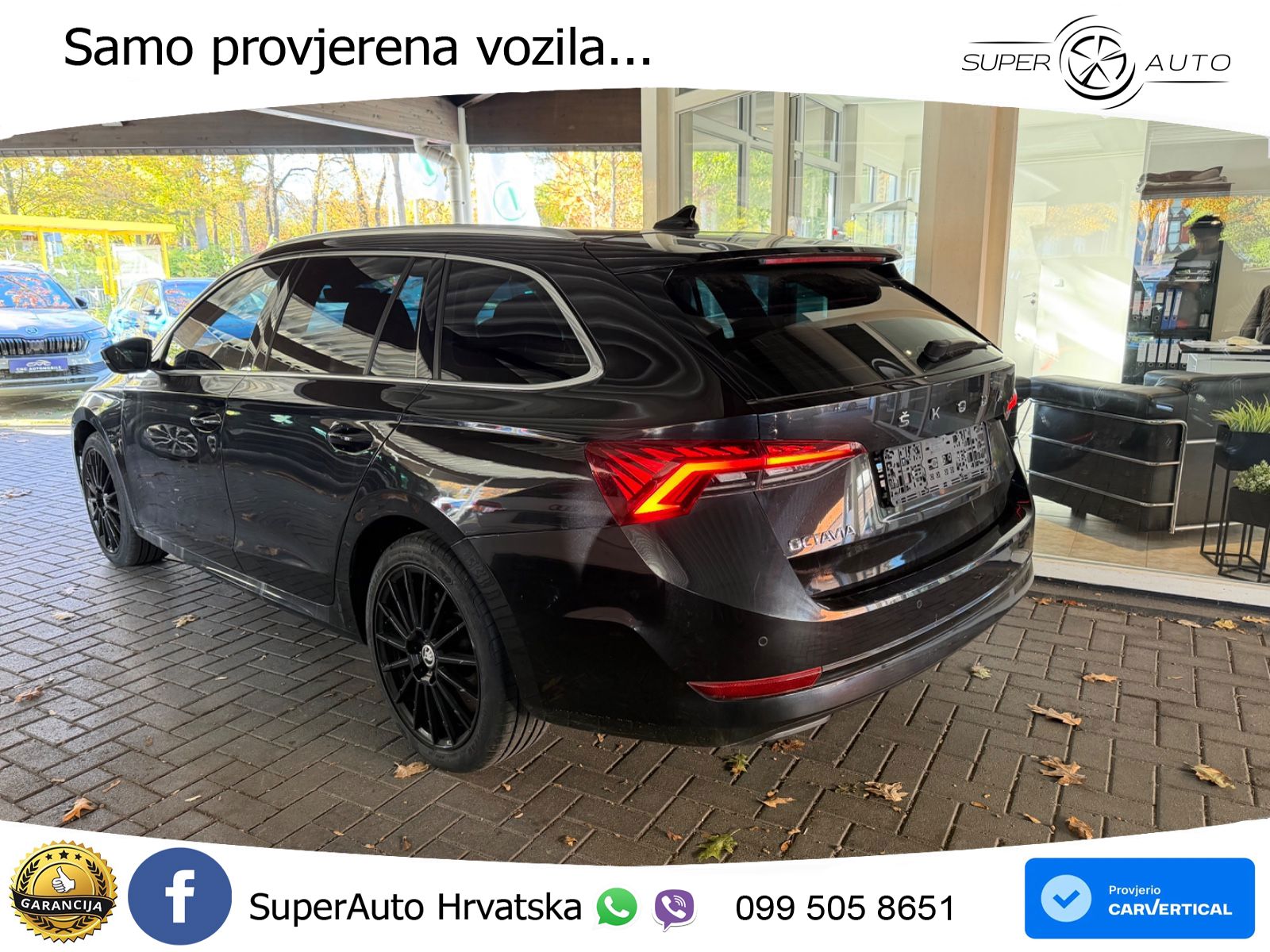 Škoda Octavia Combi 2.0 TDI (150 KS) DSG LED+GR SJED+ACC