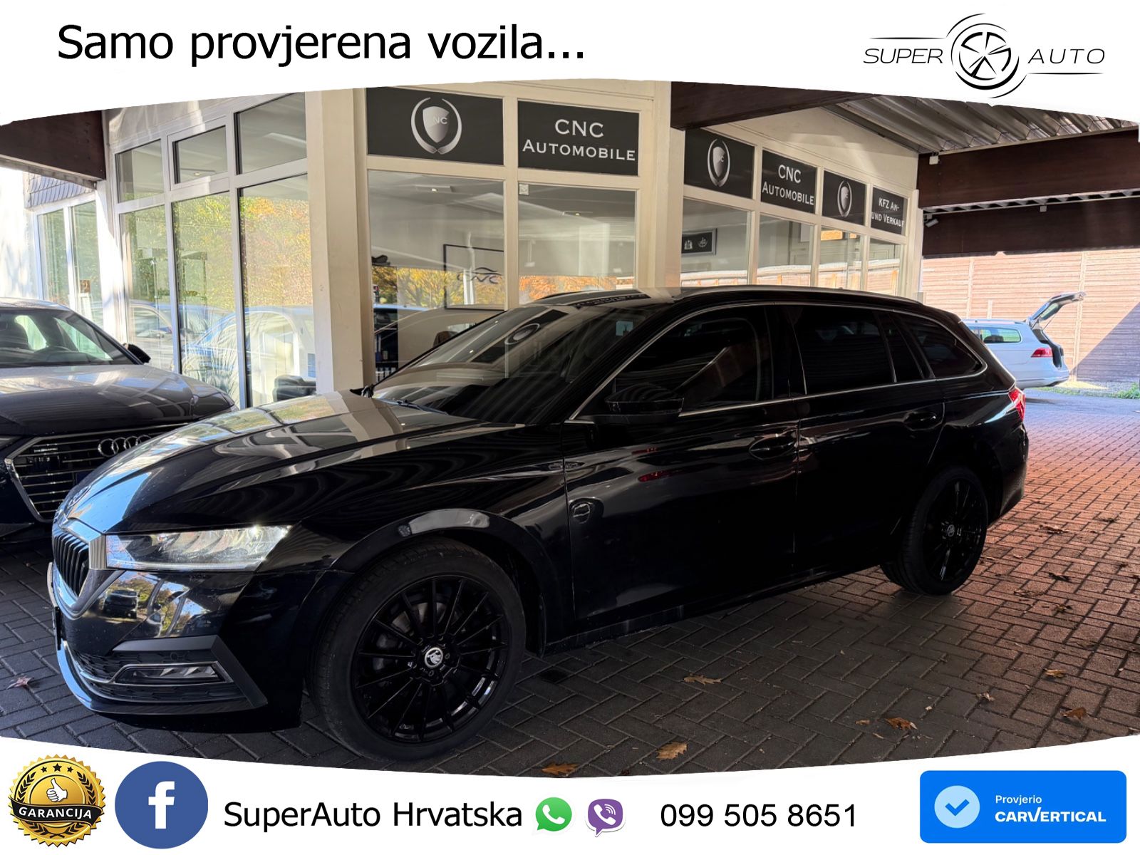Škoda Octavia Combi 2.0 TDI (150 KS) DSG LED+GR SJED+ACC
