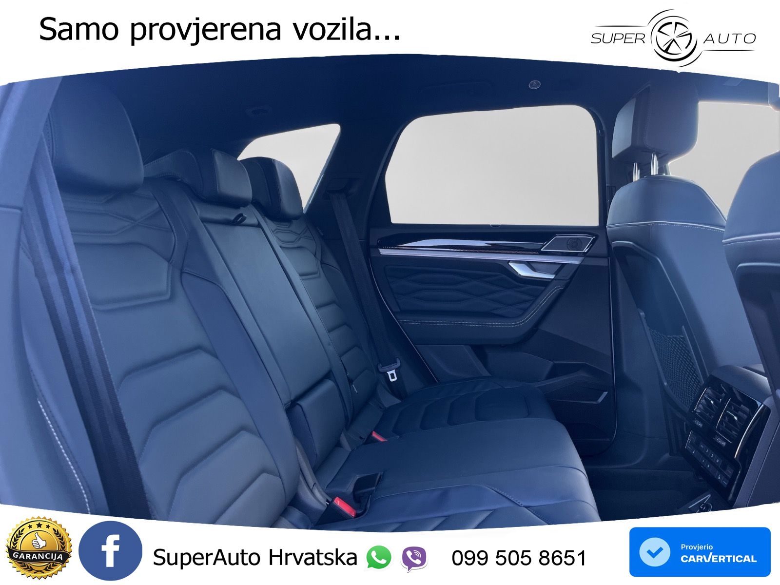 Volkswagen Touareg 3.0 V6 TDI (286 KS) 4MOTION Tiptronic ZRAČNI+ACC+GR SJED+KAM+PANO