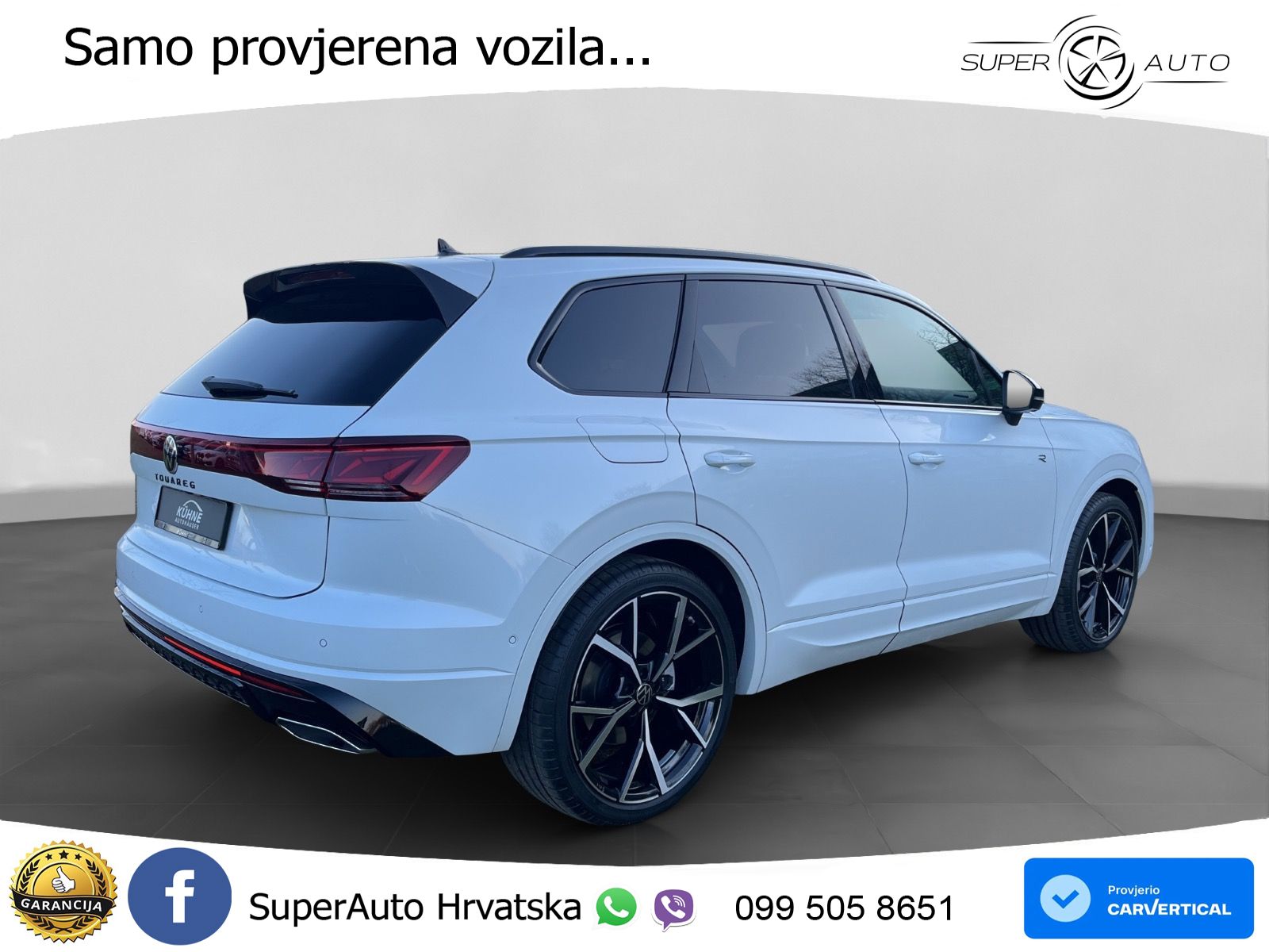 Volkswagen Touareg 3.0 V6 TDI (286 KS) 4MOTION Tiptronic ZRAČNI+ACC+GR SJED+KAM+PANO