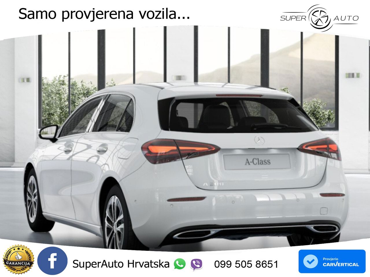 Mercedes-Benz A 200 7G-DCT LED+GR SJED+ACC