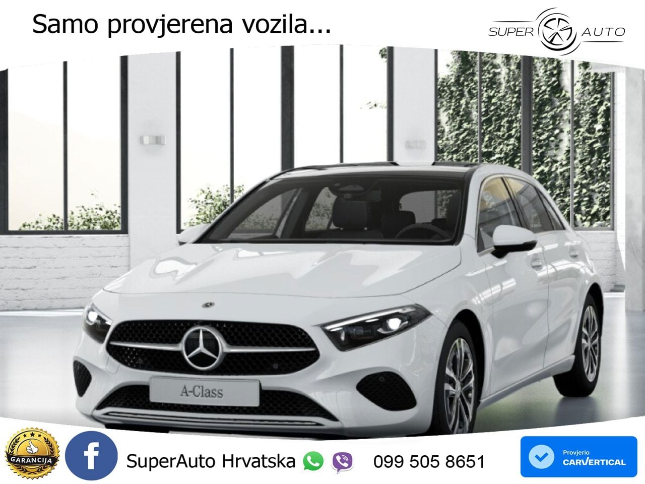 Mercedes-Benz A 200 7G-DCT LED+GR SJED+ACC