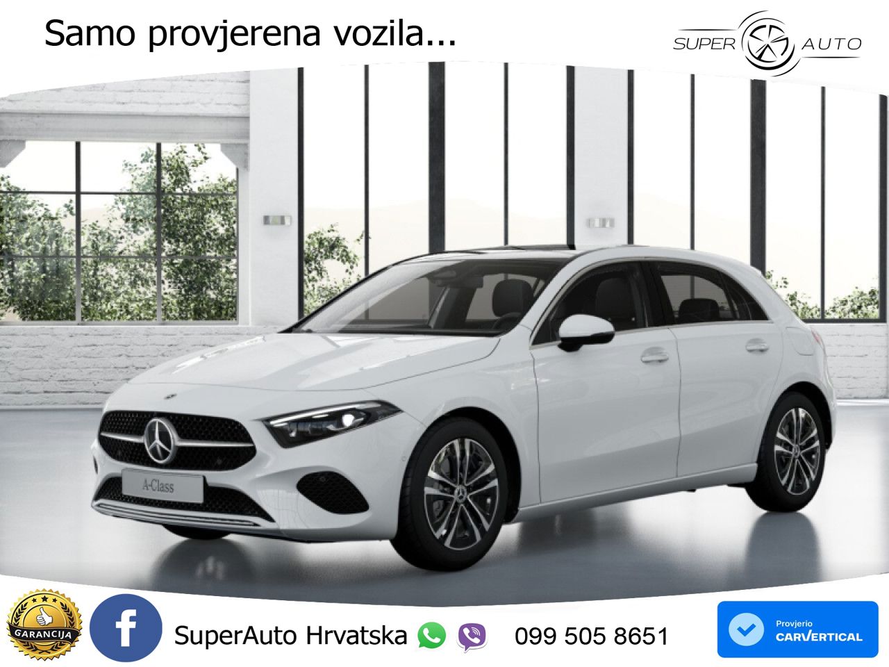 Mercedes-Benz A 200 7G-DCT LED+GR SJED+ACC